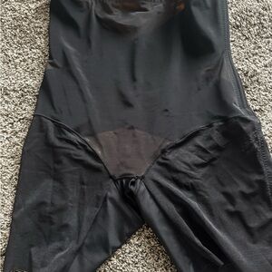 Honeylove Black Shaping Bodysuit with Gold Print